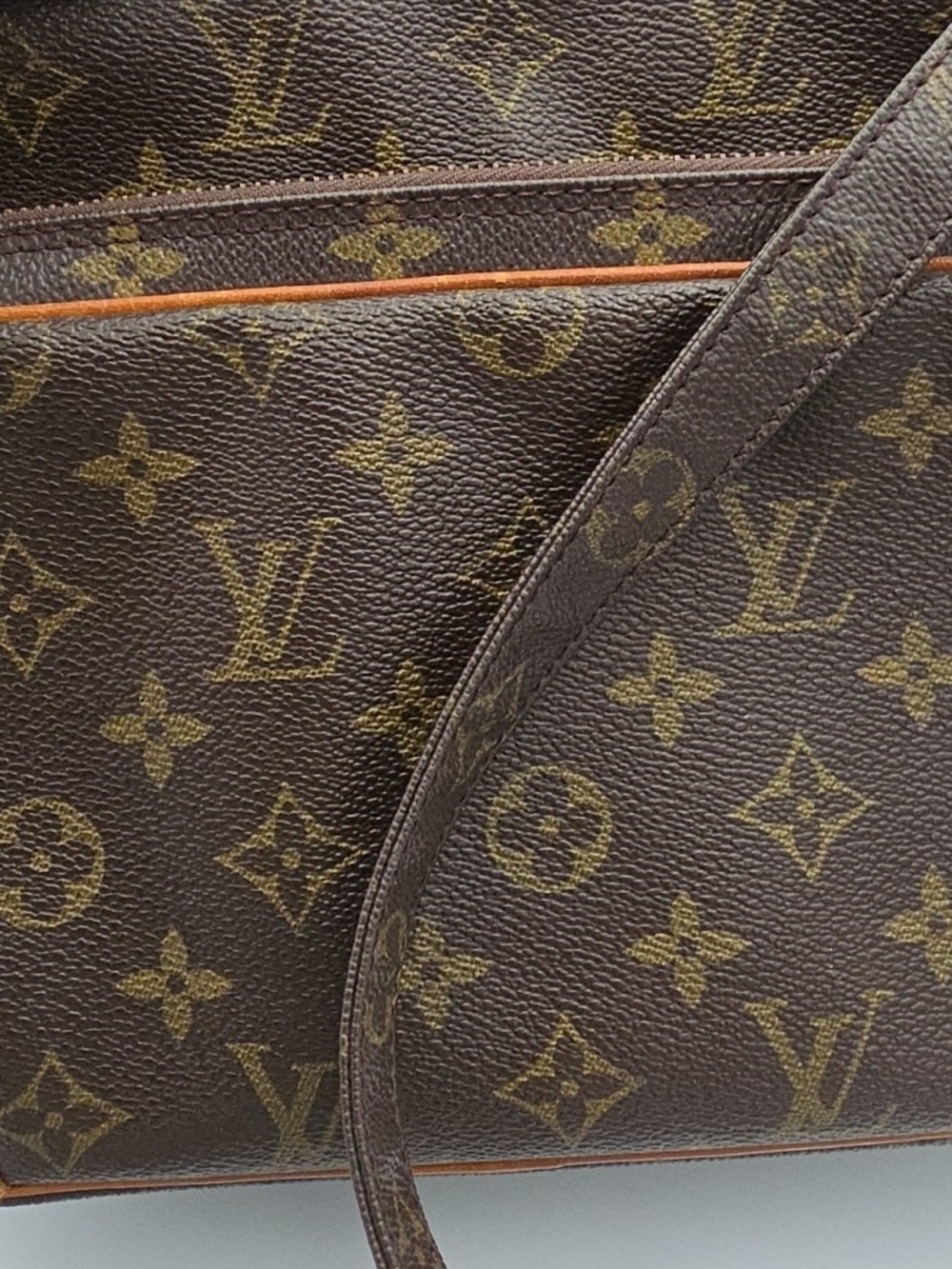 Louis Vuitton Brown Monogram Nil 28 Medium Messenger Unisex Bag COA(VERY GOOD)✨️ - Picture 3 of 16